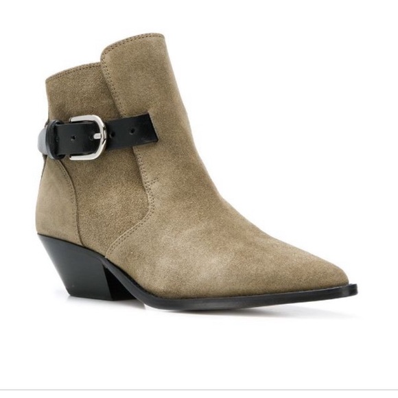 Isabel Marant Ducklee Suede Boots - Picture 1 of 6